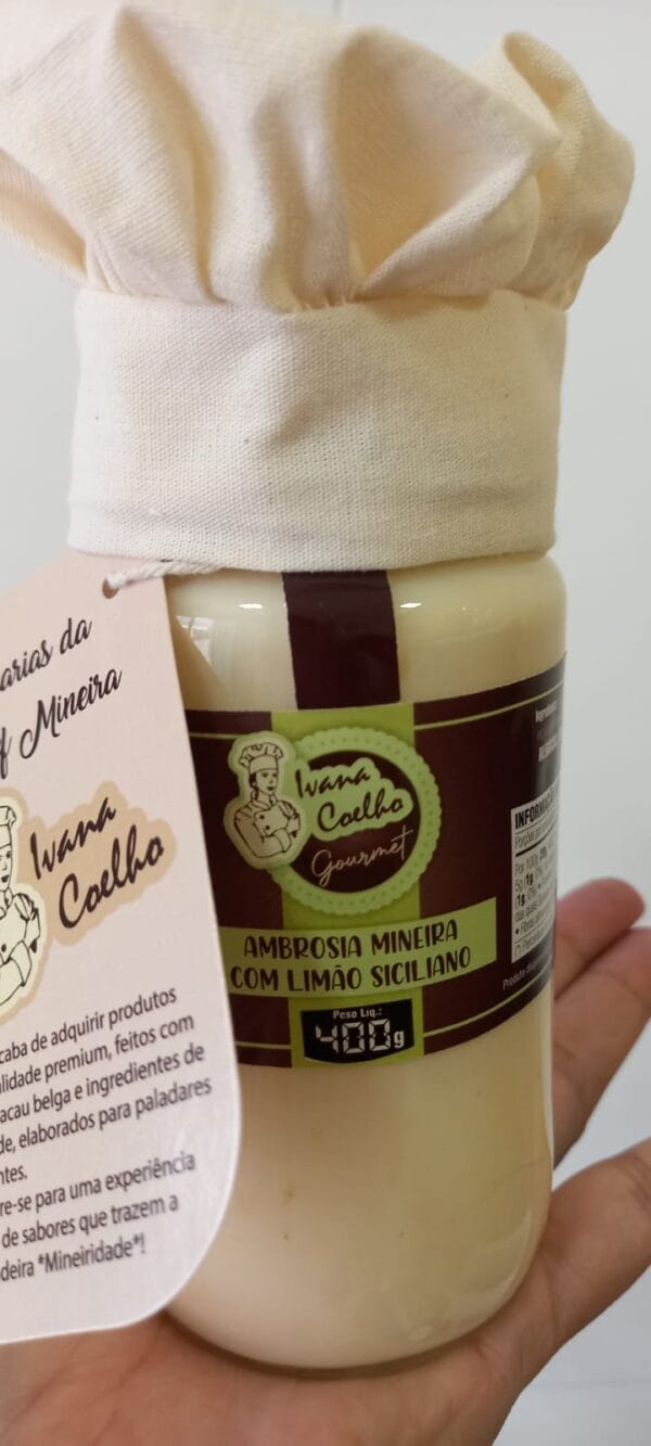 Ambrosia com Limão Siciliano 400g